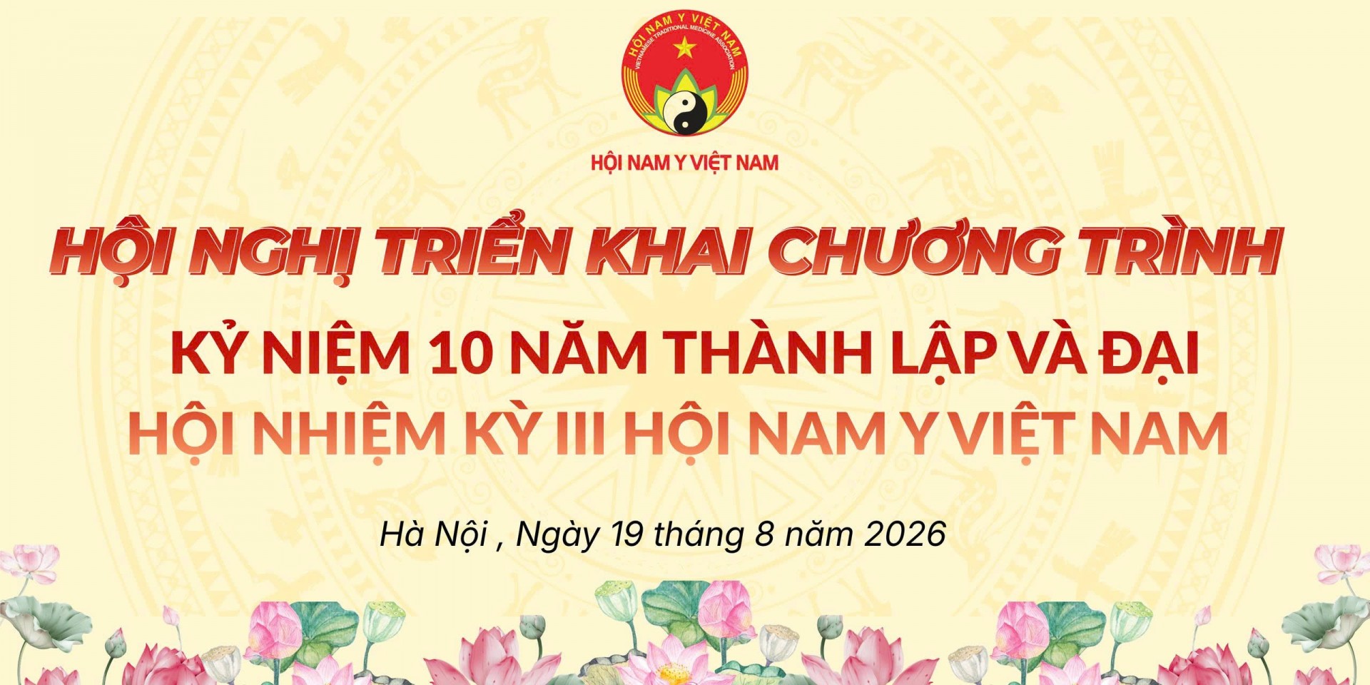 Hội nghị triển khai chương trình kỷ niệm 10 năm thành lập và Đại hội nhiệm kỳ III Hội Nam Y Việt Nam: Bước chuyển biến chiến lược trong giai đoạn mới Hội nghị triển khai chương trình kỷ niệm 10 năm thành lập và Đại hội nhiệm kỳ III Hội Nam Y Việt Nam: Bước chuyển biến chiến lược trong giai đoạn mới