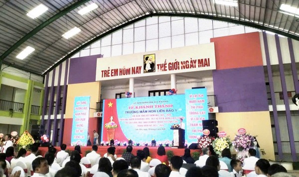Bắc Ninh: Khánh thành trường mầm non Liên Bão 1 và Tổng kết năm học 2025 - 2026