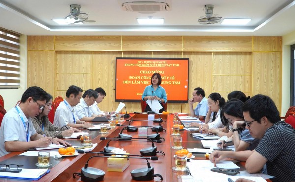 Sở Y tế tỉnh Quảng Trị định hướng nâng cao hiệu quả hoạt động của Trung tâm Kiểm soát bệnh tật tỉnh