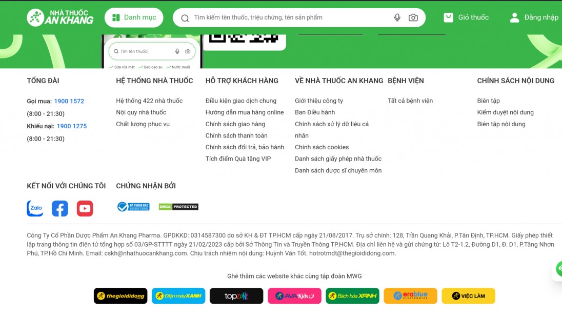 An Khang Pharma bị xử phạt 68 triệu đồng