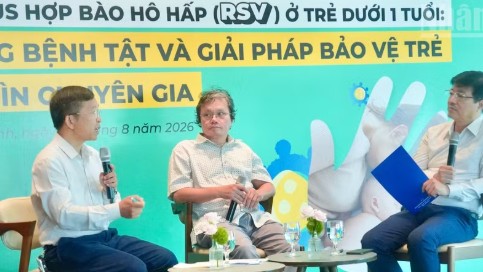Chủ động bảo vệ trẻ dưới một tuổi trước virus hợp bào hô hấp
