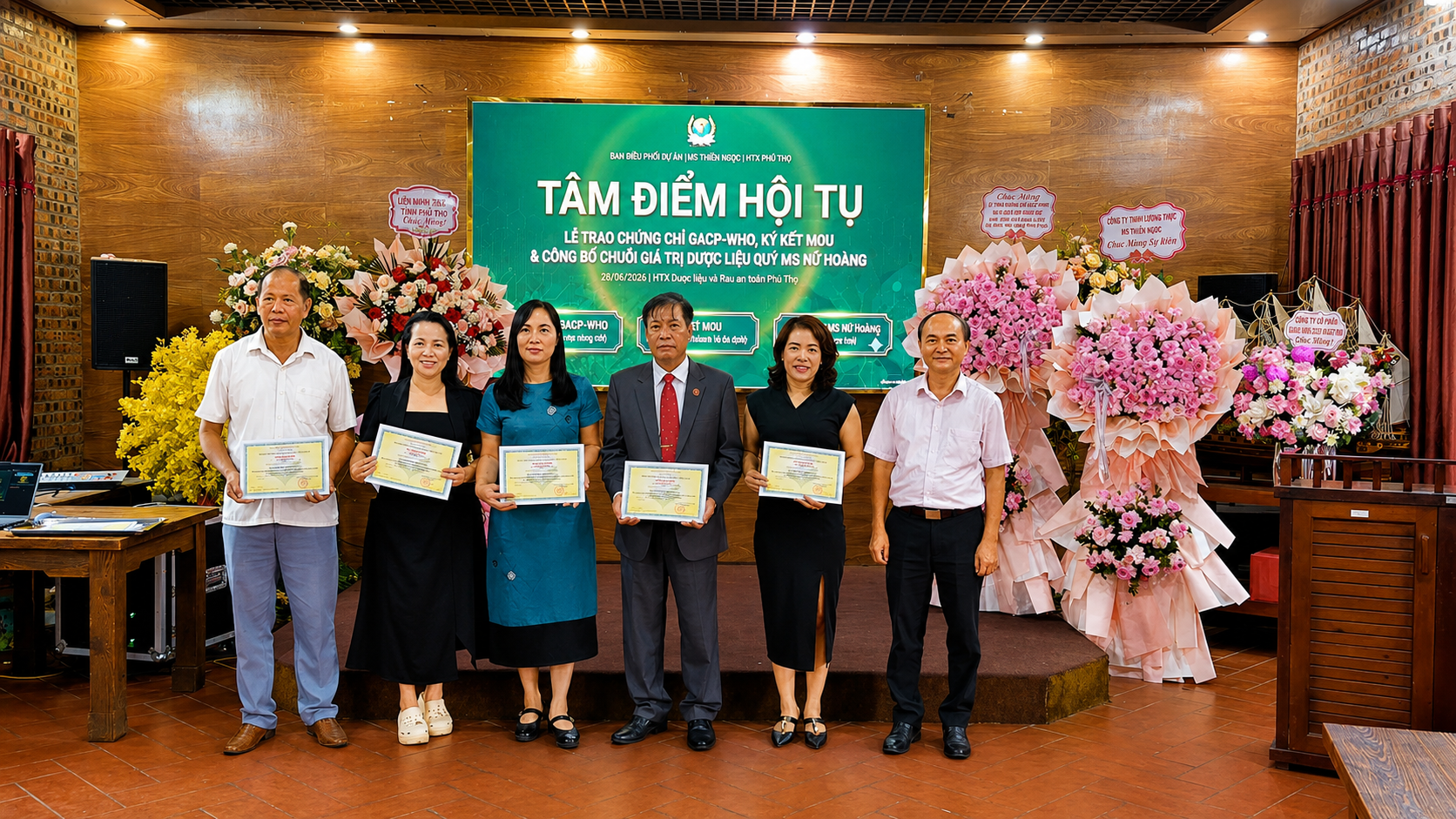 Phú Thọ: Kết nối các nguồn lực phát triển chuỗi giá trị dược liệu MS Nữ Hoàng