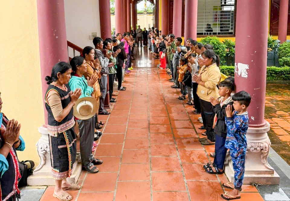 Quảng Ngãi: Trang nghiêm lễ khánh tuế Trưởng lão Hòa thượng Thích Quảng Xả