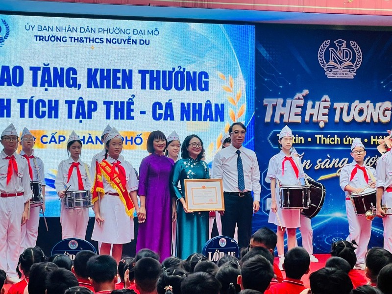 Trường Tiểu Học Và Thcs Nguyễn Du: Khai Giảng Năm Học Mới, Mở Ra Chặng Đường Phát Triển Mới