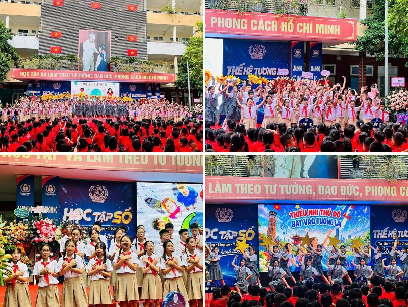 Trường Tiểu Học Và Thcs Nguyễn Du: Khai Giảng Năm Học Mới, Mở Ra Chặng Đường Phát Triển Mới