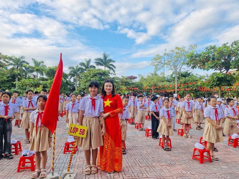 Trường Tiểu học Thái Thụy 2 khai giảng năm học đầu tiên sau khi thành lập Trường Tiểu học Thái Thụy 2 khai giảng năm học đầu tiên sau khi thành lập