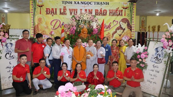 Đồng Tháp: Vu Lan báo hiếu – Lan tỏa nghĩa tình từ Tịnh xá Ngọc Thạnh