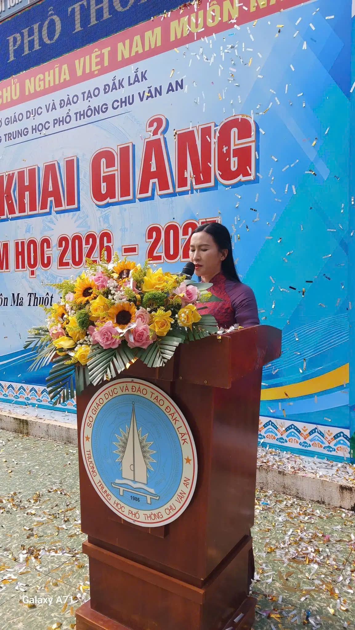 Đắk Lắk: Trường THPT Chu Văn An – 40 năm bền bỉ vun đắp truyền thống, khát vọng vươn lên Đắk Lắk: Trường THPT Chu Văn An – 40 năm bền bỉ vun đắp truyền thống, khát vọng vươn lên