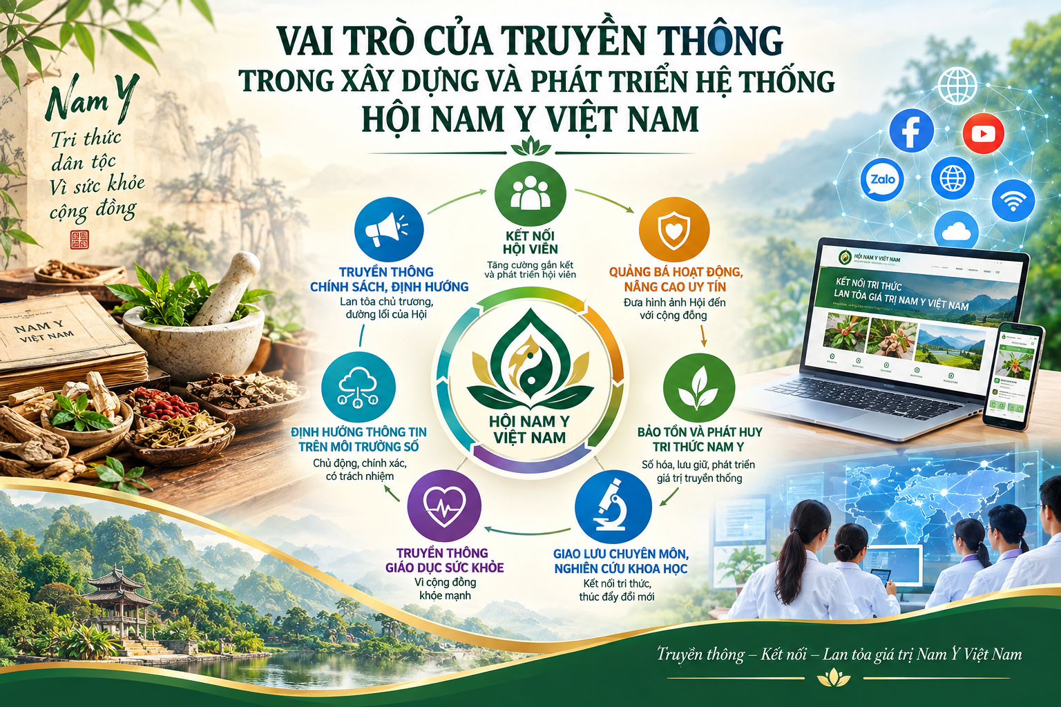 Vai Trò Của Truyền Thông Trong Xây Dựng Và Phát Triển Hệ Thống Hội Nam Y Việt Nam