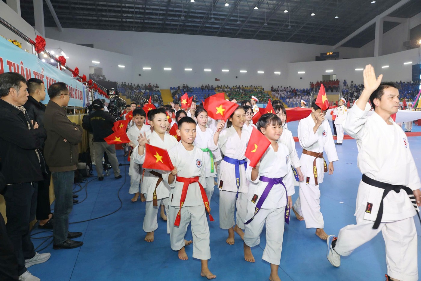 Lễ khai mạc Đại hội Thể dục thể thao tỉnh năm 2026 diễn ra trang trọng, hoành tráng Lễ khai mạc Đại hội Thể dục thể thao tỉnh năm 2026 diễn ra trang trọng, hoành tráng