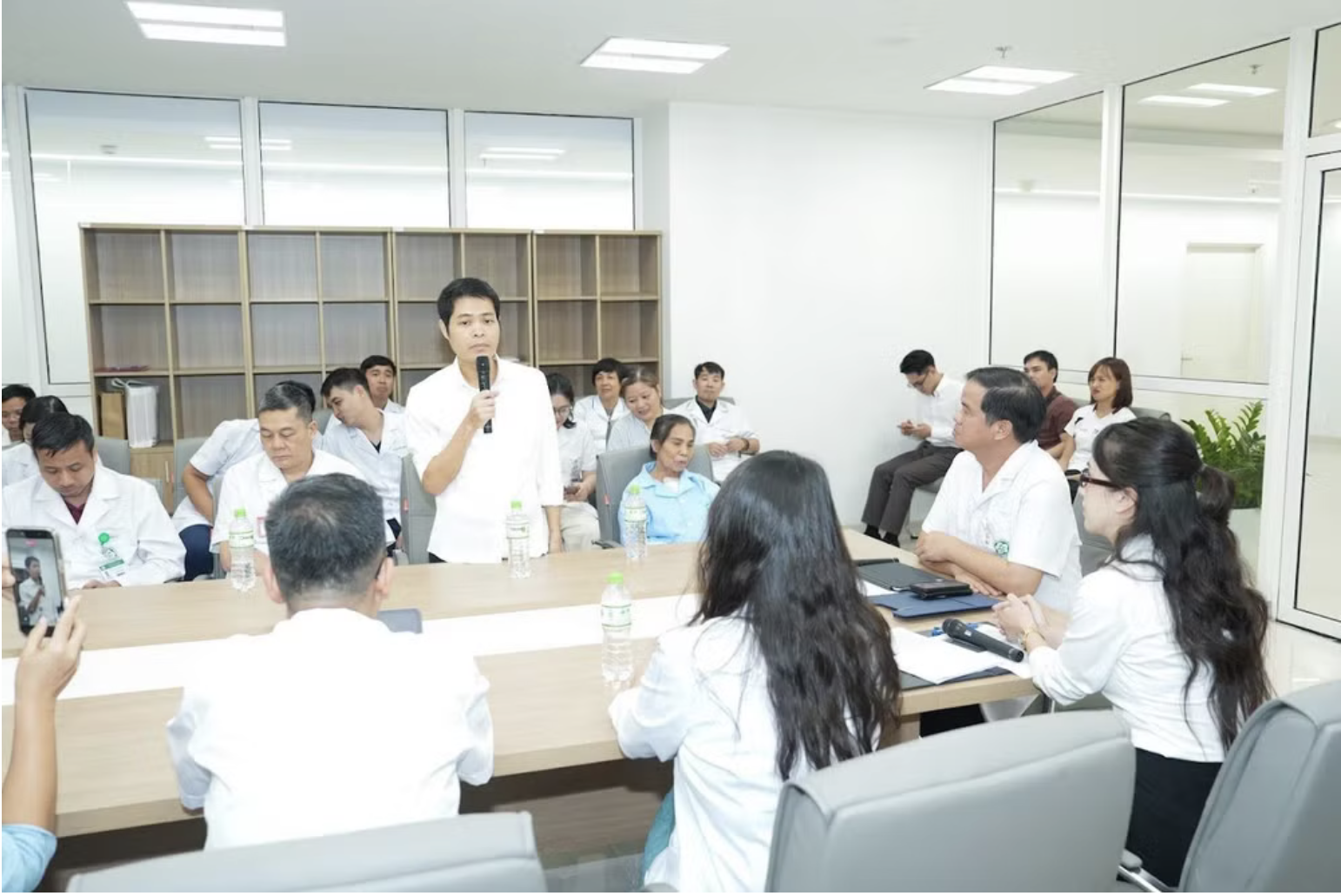 Bệnh nhân khỏe mạnh sau ca ghép phổi. Bệnh nhân khỏe mạnh sau ca ghép phổi.