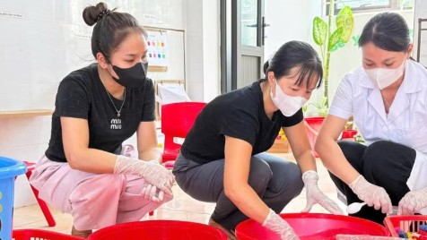 Phòng bệnh tay chân miệng trong trường học