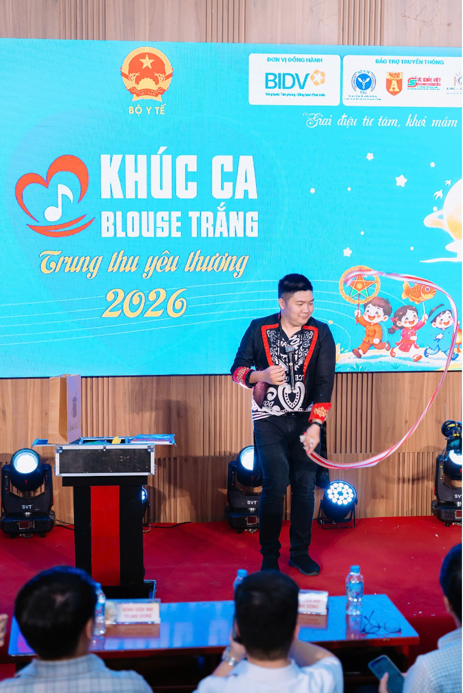 Rộn ràng và ấm áp Chương trình Nghệ thuật thiện nguyện “Khúc ca Blouse trắng – Trung thu yêu thương 2026” tại Bệnh viện Nhi Trung Ương Rộn ràng và ấm áp Chương trình Nghệ thuật thiện nguyện “Khúc ca Blouse trắng – Trung thu yêu thương 2026” tại Bệnh viện Nhi Trung Ương