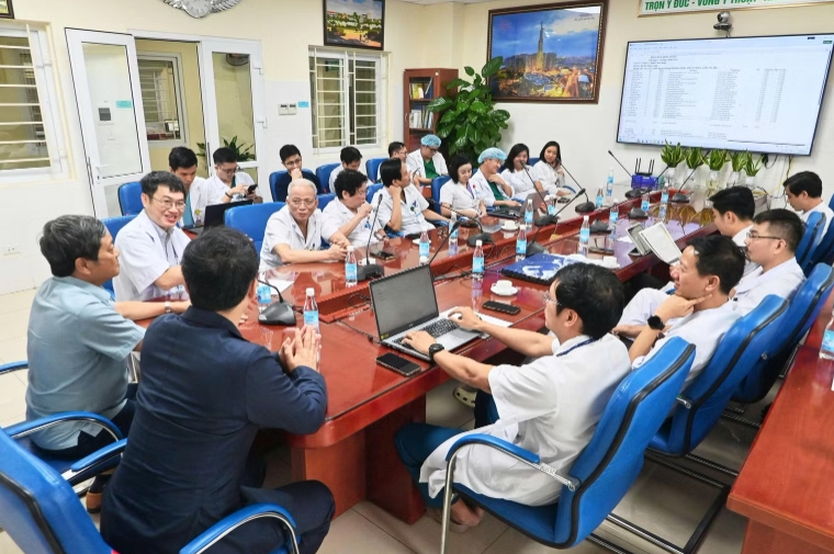 Bệnh viện Phổi Trung ương thúc đẩy hợp tác chuyên môn với chuyên gia phẫu thuật lồng ngực Nhật Bản Bệnh viện Phổi Trung ương thúc đẩy hợp tác chuyên môn với chuyên gia phẫu thuật lồng ngực Nhật Bản