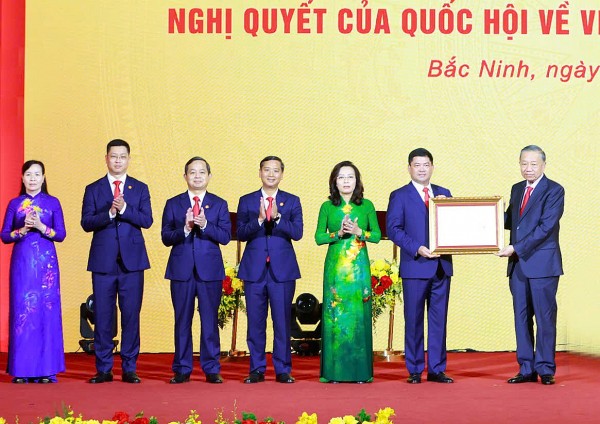 Bắc Ninh chính thức trở thành thành phố trực thuộc Trung ương