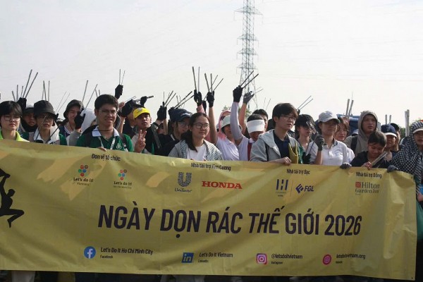 Hành động nhỏ, ý nghĩa lớn vì môi trường cùng sinh viên TP.Hồ Chí Minh