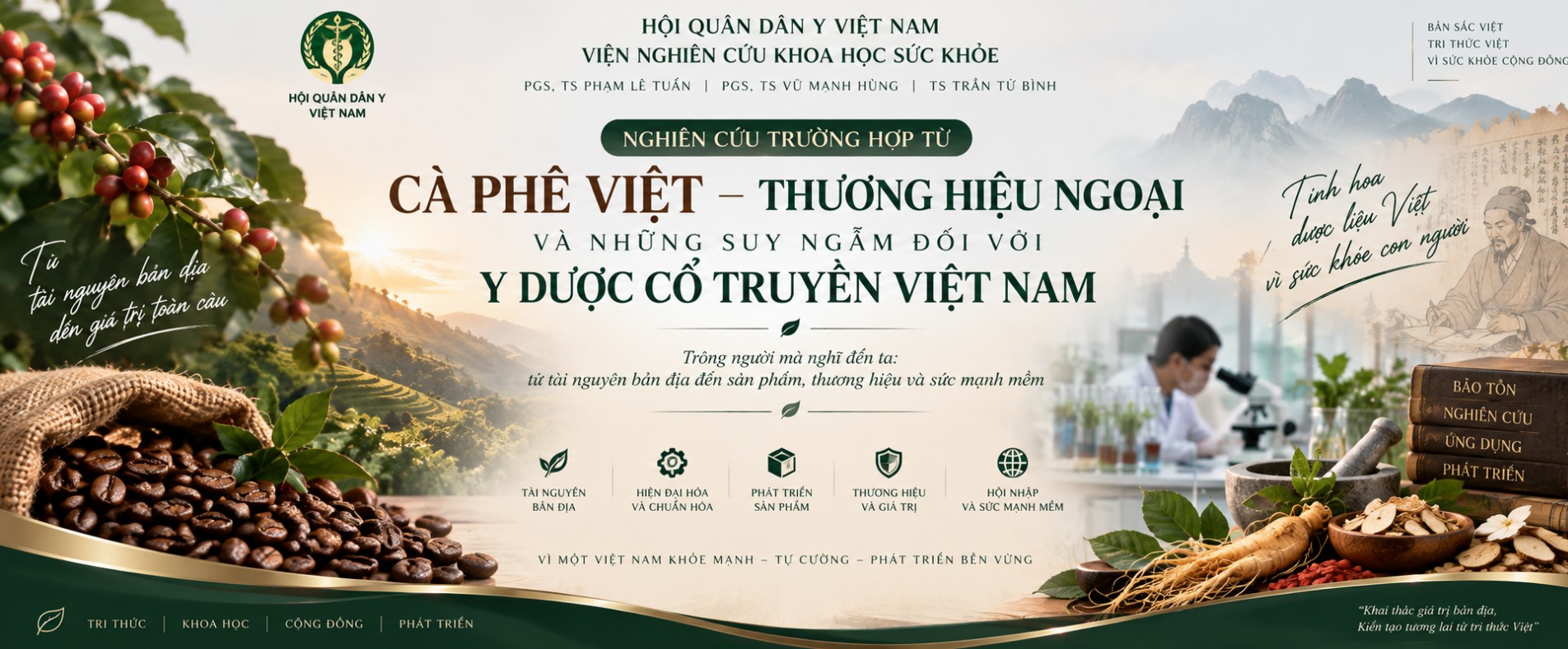 Nghiên Cứu Trường Hợp Từ Cà Phê Việt – Thương Hiệu Ngoại Và Những Suy Ngẫm Đối Với Y Dược Cổ Truyền Việt Nam