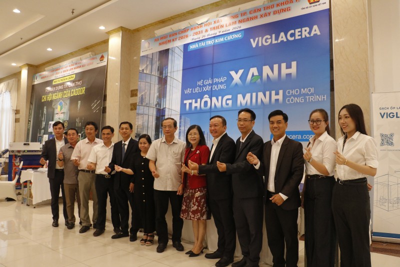 Hội Xây dựng TP.Cần Thơ đẩy mạnh chuyển đổi số và vật liệu xanh trong xây dựng