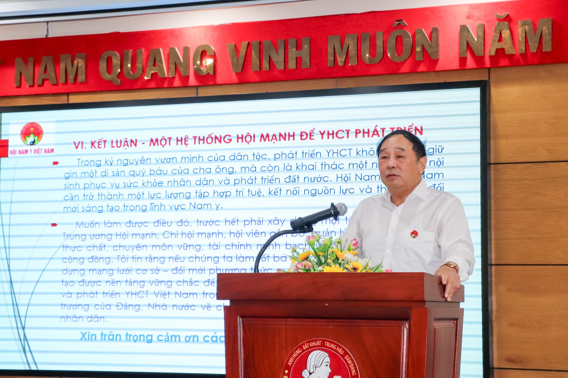 TP Hồ Chí Minh: Hội thảo “Giải pháp xây dựng hệ thống Hội Nam Y Việt Nam”: Hướng tới phát triển bền vững TP Hồ Chí Minh: Hội thảo “Giải pháp xây dựng hệ thống Hội Nam Y Việt Nam”: Hướng tới phát triển bền vững