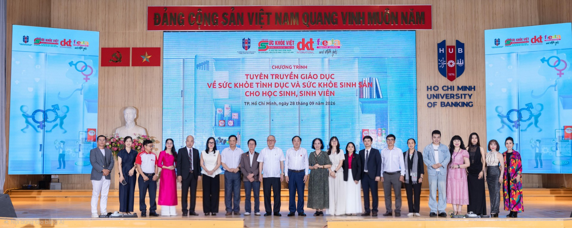 Trường Đại học Ngân hàng TP.HCM với chương trình truyền thông giáo dục Sức khỏe Tình dục và Sức khỏe Sinh sản “Chuyện khó nói to”
