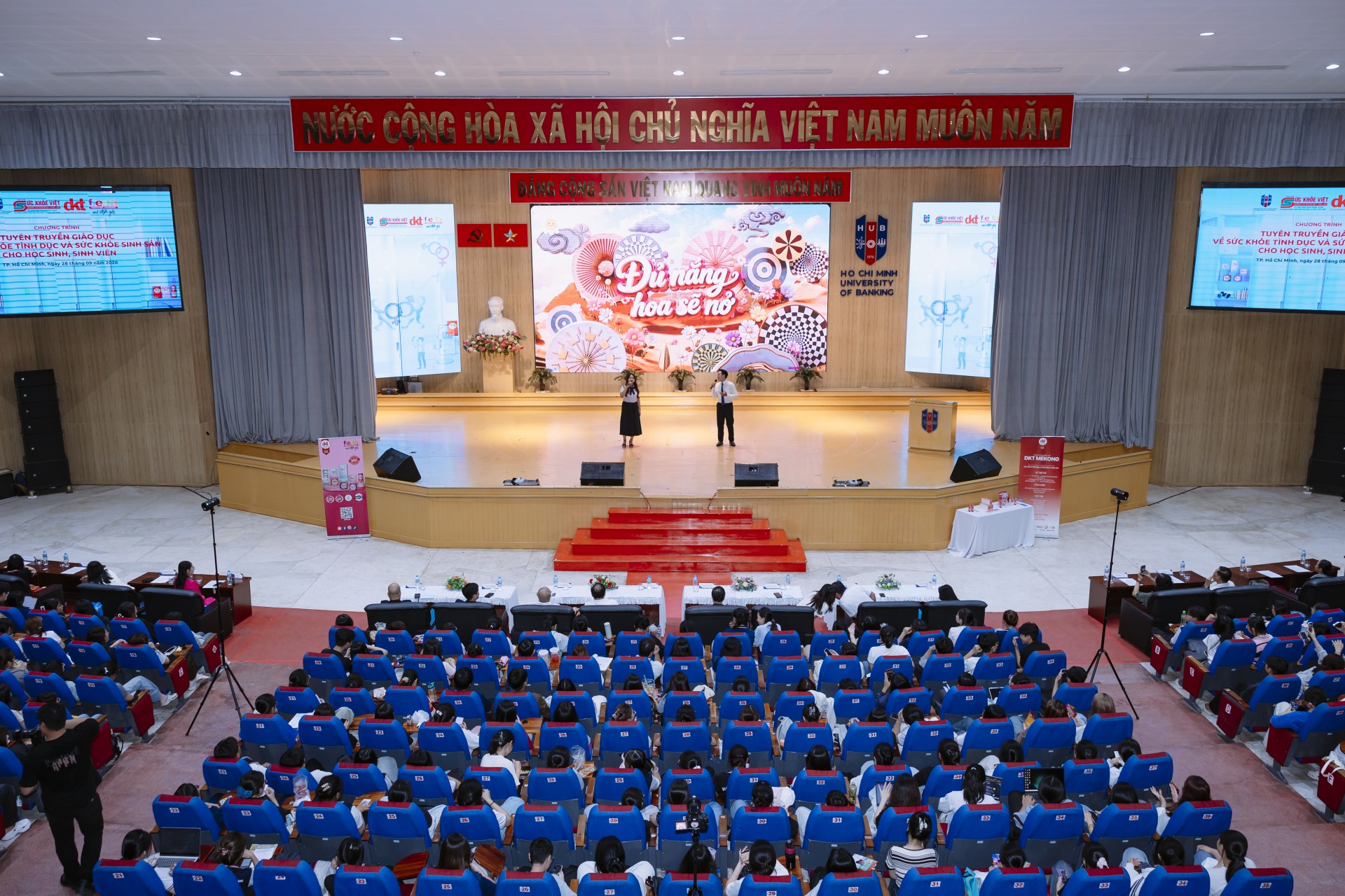 Trường Đại học Ngân hàng TP.HCM với chương trình truyền thông giáo dục Sức khỏe Tình dục và Sức khỏe Sinh sản “Chuyện khó nói to”
