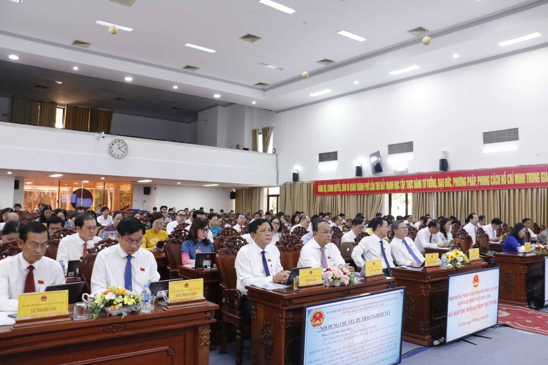 Hội đồng nhân dân TP. Cần Thơ thông qua nhiều nghị quyết quan trọng Hội đồng nhân dân TP. Cần Thơ thông qua nhiều nghị quyết quan trọng