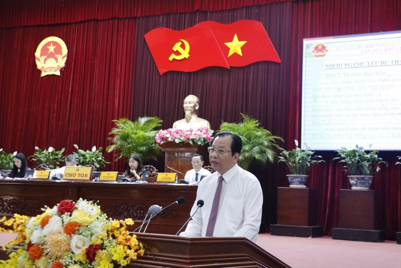 Hội đồng nhân dân TP. Cần Thơ thông qua nhiều nghị quyết quan trọng Hội đồng nhân dân TP. Cần Thơ thông qua nhiều nghị quyết quan trọng