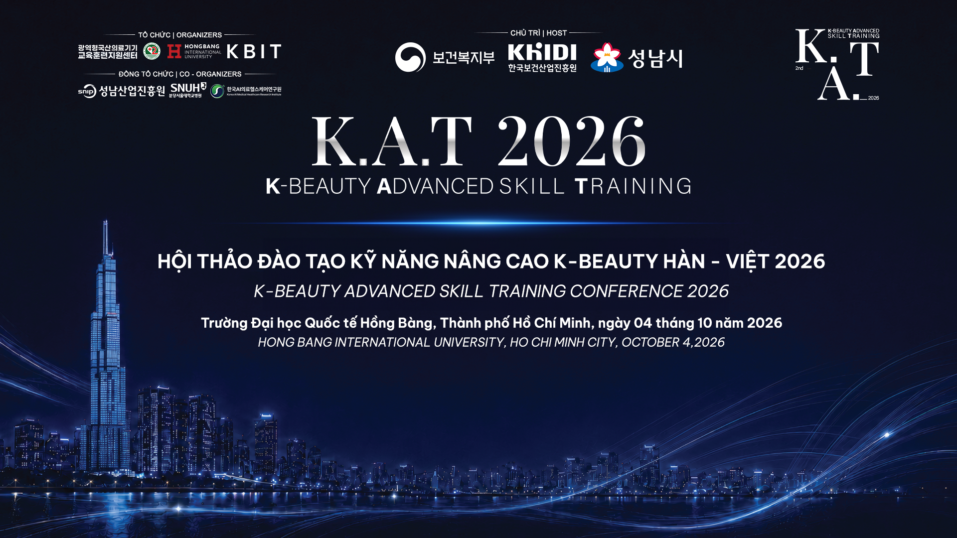 K-Beauty K.A.T 2026: Từ báo cáo khoa học đến kỹ năng thực hành của bác sĩ K-Beauty K.A.T 2026: Từ báo cáo khoa học đến kỹ năng thực hành của bác sĩ