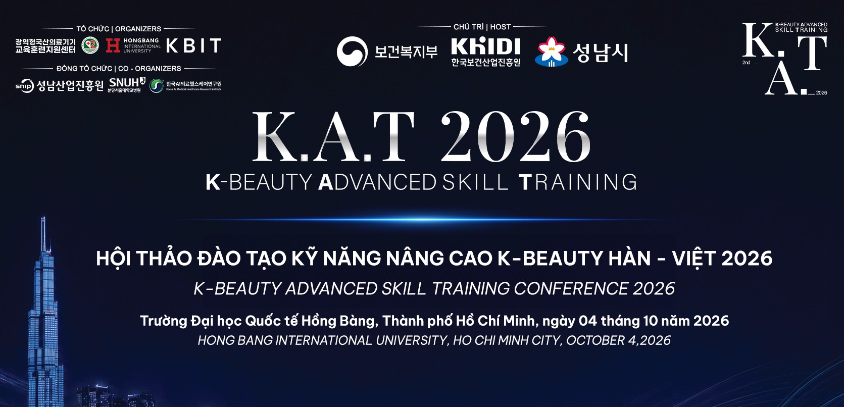 K-Beauty K.A.T 2026: Từ báo cáo khoa học đến kỹ năng thực hành của bác sĩ