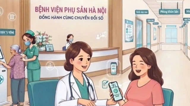 Thí điểm hỗ trợ đăng ký khai sinh tại Bệnh viện Phụ sản Hà Nội