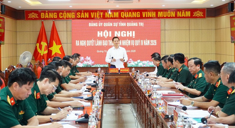 Quảng Trị tập trung thực hiện nhiệm vụ quốc phòng, quân sự địa phương trong quý IV Quảng Trị tập trung thực hiện nhiệm vụ quốc phòng, quân sự địa phương trong quý IV