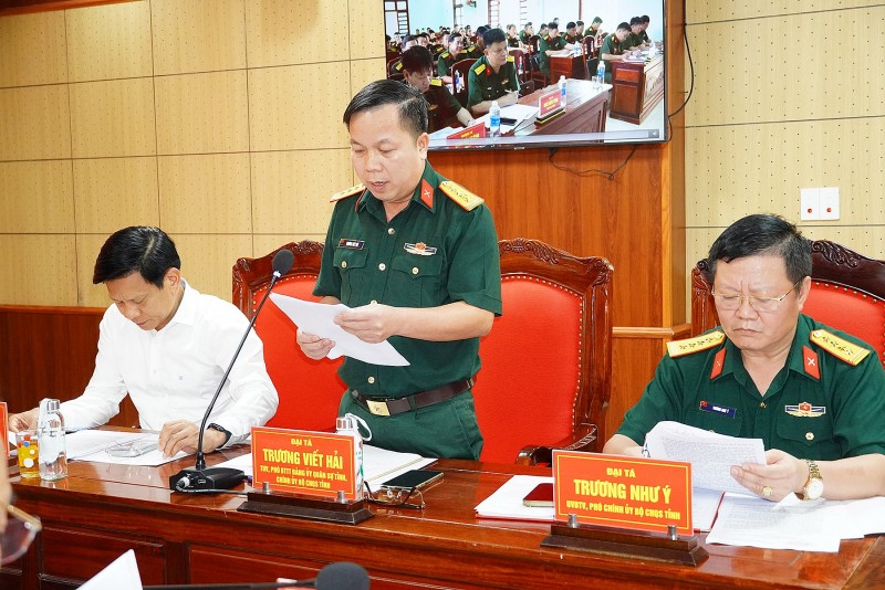 Quảng Trị tập trung thực hiện nhiệm vụ quốc phòng, quân sự địa phương trong quý IV Quảng Trị tập trung thực hiện nhiệm vụ quốc phòng, quân sự địa phương trong quý IV