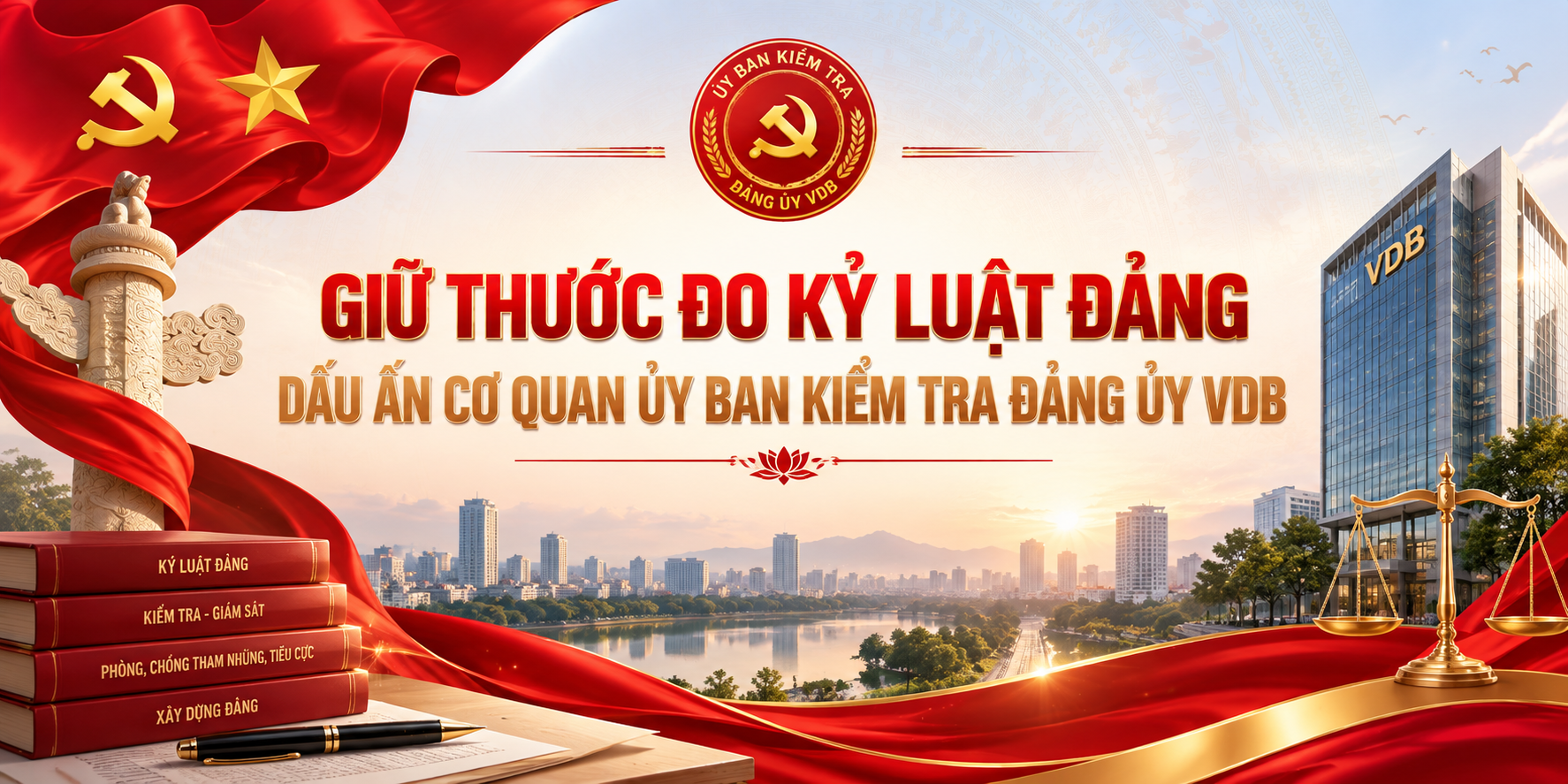 Giữ Thước Đo Kỷ Luật Đảng Dấu Ấn Cơ Quan Ủy Ban Kiểm Tra Đảng Ủy VDB