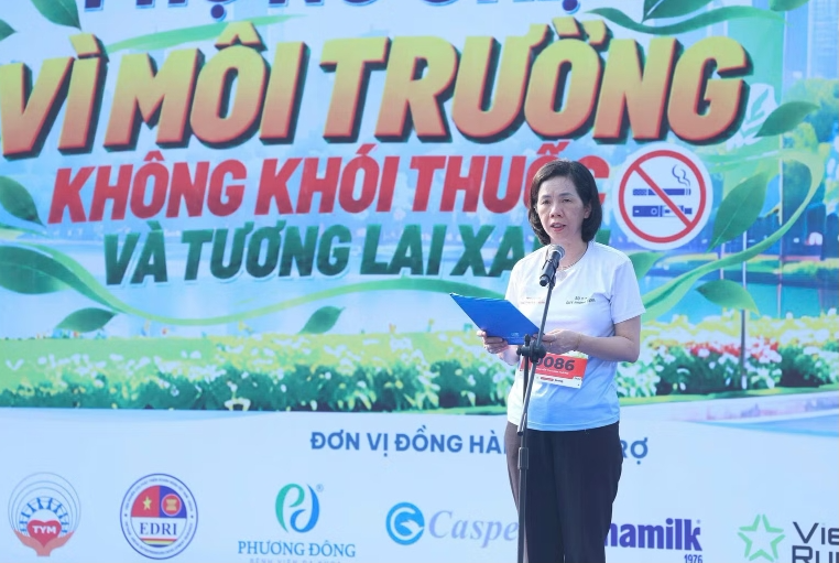 Lan tỏa thông điệp sống khỏe, nói không với khói thuốc từ giải chạy cộng đồng