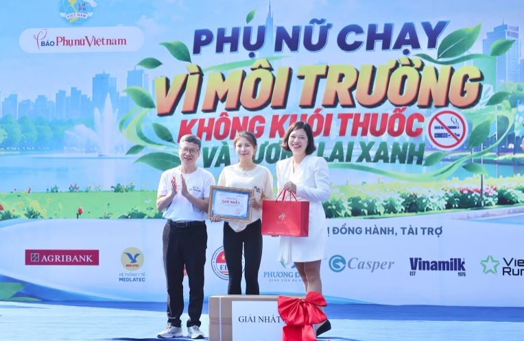 Lan tỏa thông điệp sống khỏe, nói không với khói thuốc từ giải chạy cộng đồng