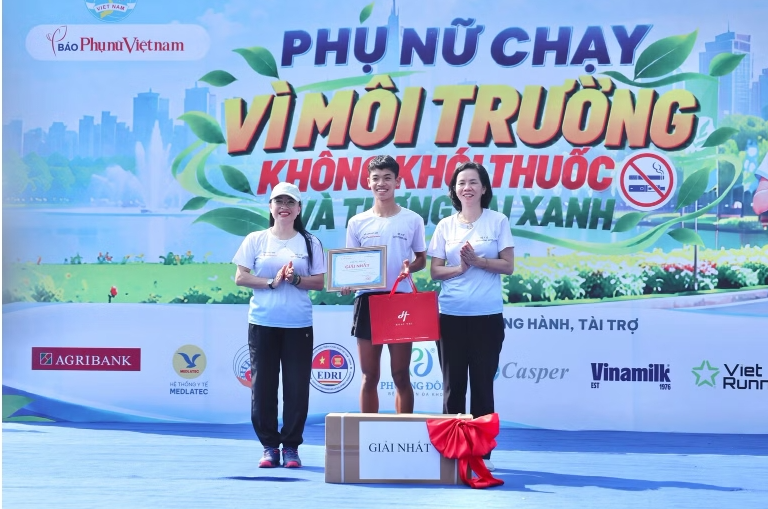 Lan tỏa thông điệp sống khỏe, nói không với khói thuốc từ giải chạy cộng đồng