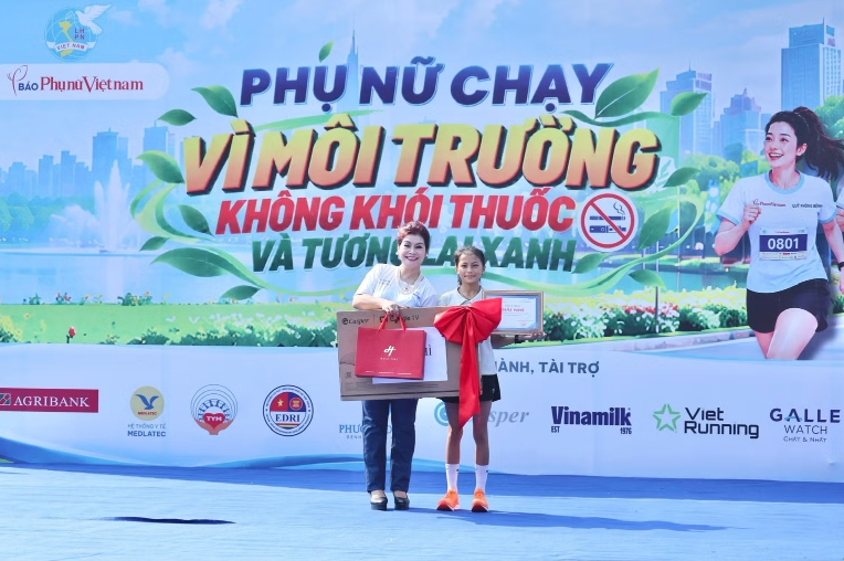 Lan tỏa thông điệp sống khỏe, nói không với khói thuốc từ giải chạy cộng đồng