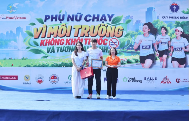 Lan tỏa thông điệp sống khỏe, nói không với khói thuốc từ giải chạy cộng đồng