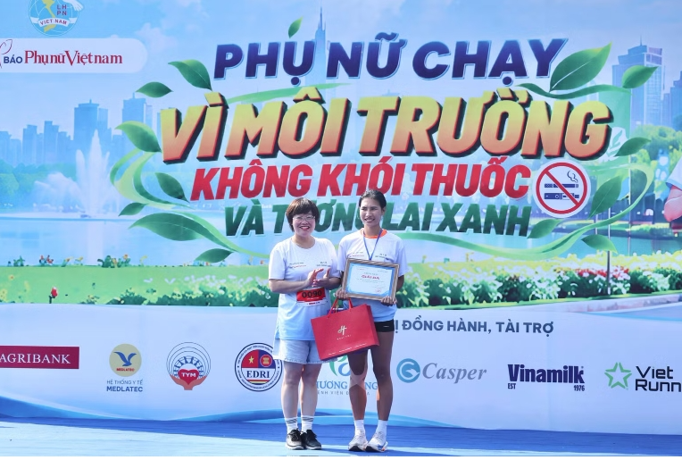 Lan tỏa thông điệp sống khỏe, nói không với khói thuốc từ giải chạy cộng đồng
