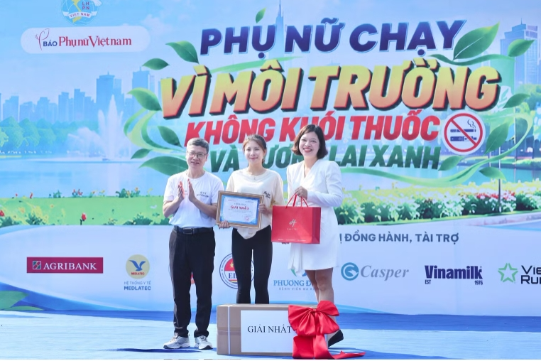 Lan tỏa thông điệp sống khỏe, nói không với khói thuốc từ giải chạy cộng đồng