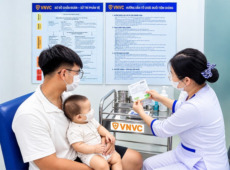 VNVC tiêm hơn 100.000 liều vắc xin tay chân miệng bảo vệ trẻ giữa cao điểm ca nặng tăng cao VNVC tiêm hơn 100.000 liều vắc xin tay chân miệng bảo vệ trẻ giữa cao điểm ca nặng tăng cao