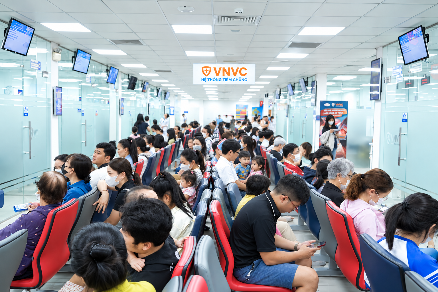 VNVC tiêm hơn 100.000 liều vắc xin tay chân miệng bảo vệ trẻ giữa cao điểm ca nặng tăng cao VNVC tiêm hơn 100.000 liều vắc xin tay chân miệng bảo vệ trẻ giữa cao điểm ca nặng tăng cao