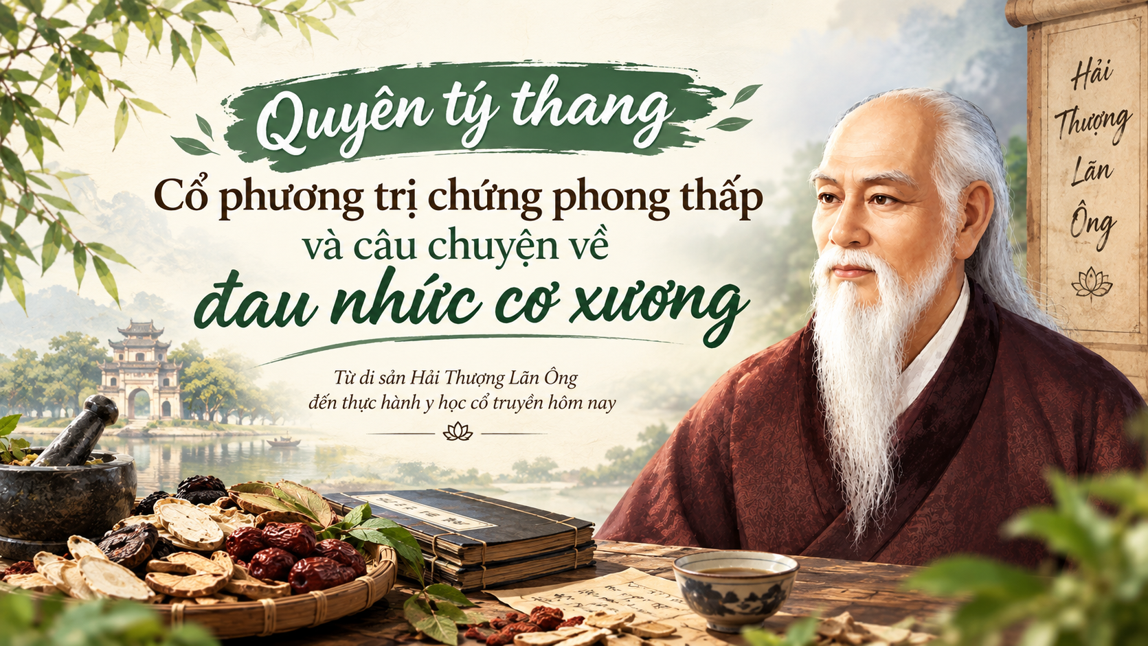 Quyên tý thang trong dòng chảy kế thừa y học của Hải Thượng Lãn Ông
