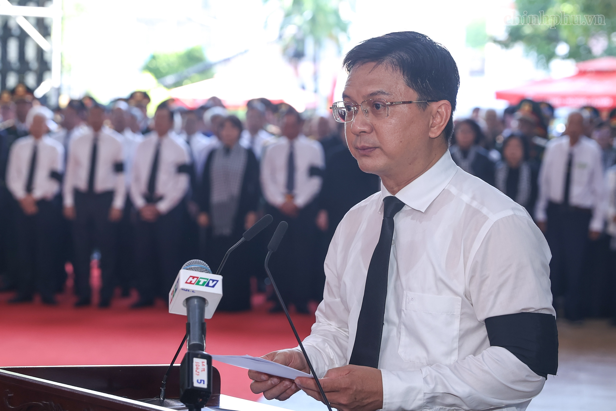 Toàn văn lời điếu tại lễ viếng, truy điệu và an táng 731 hài cốt liệt sĩ tại Công viên Lê Thị Riêng