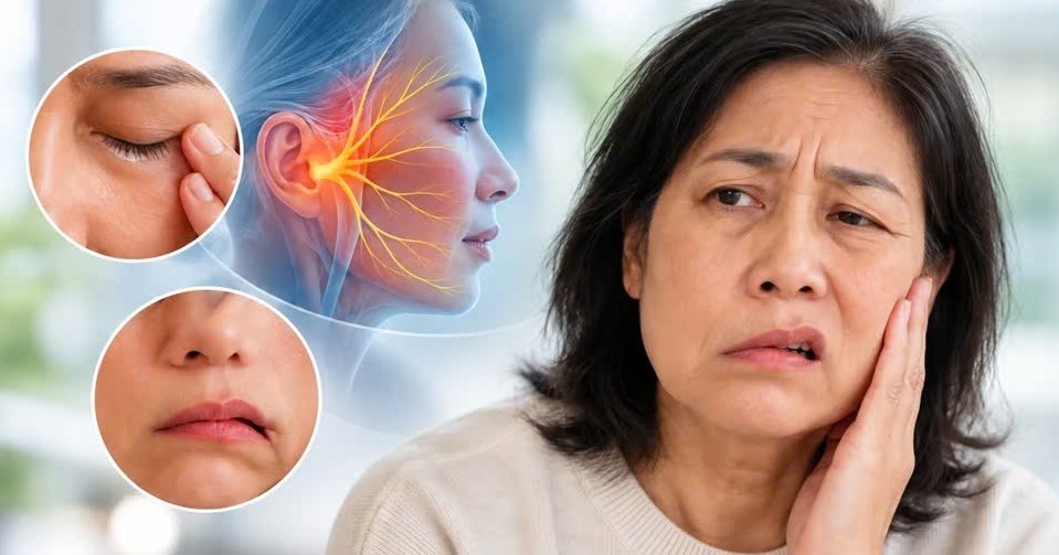 Đột ngột méo miệng, lệch mặt, coi chừng bỏ lỡ thời điểm vàng điều trị