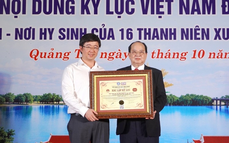 Quảng Trị: Bến phà 2 Long Đại được ghi nhận giá trị kỷ lục Việt Nam