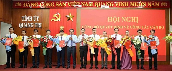 Quảng Trị điều động, bổ nhiệm và phân công công tác 22 cán bộ