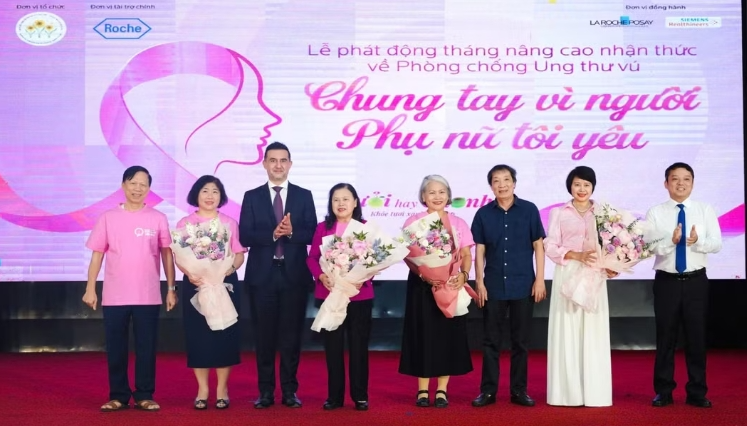 Chẩn đoán sớm giúp tỷ lệ sống thêm 5 năm của bệnh nhân ung thư vú có thể lên đến 90% Chẩn đoán sớm giúp tỷ lệ sống thêm 5 năm của bệnh nhân ung thư vú có thể lên đến 90%