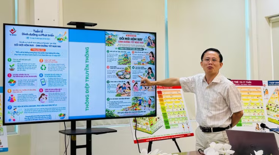 Thực hiện chế độ ăn lành mạnh và lối sống năng động vì sức khỏe của mỗi người