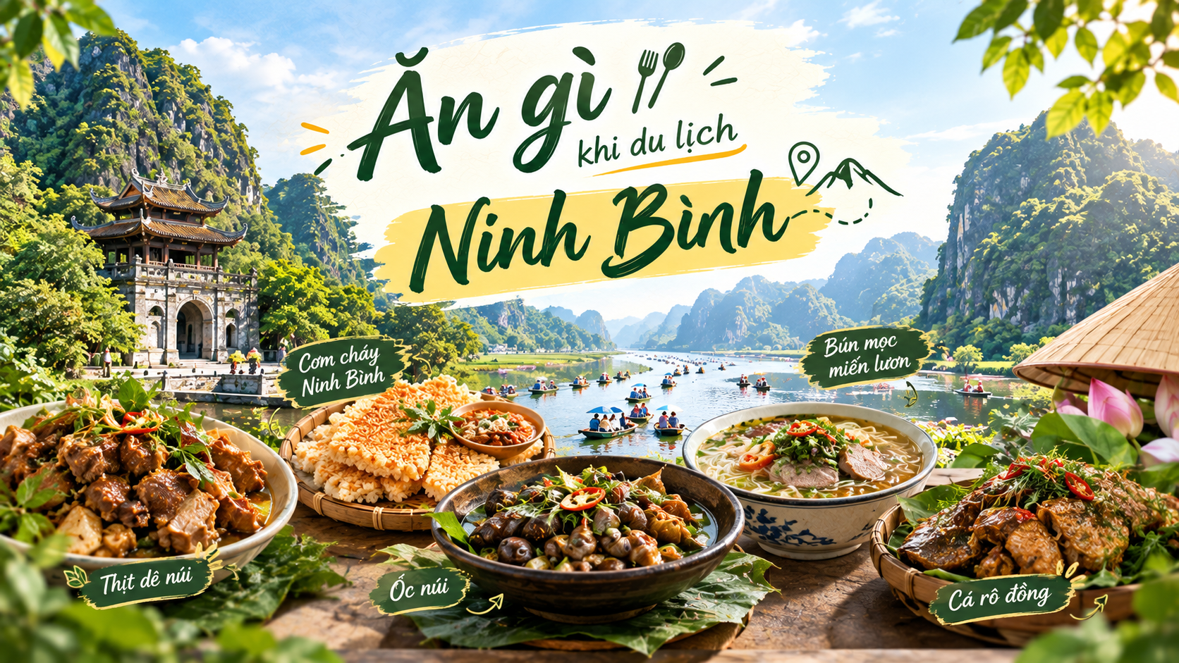 Cẩm nang Du lịch Ninh Bình - Từ miền di sản đến sắc biển và những miền quê bình yên